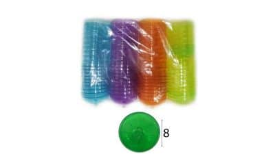 סביבון פלסטיק למילוי<BR>10 יח