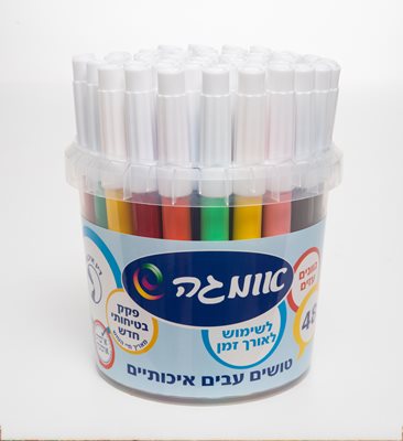 טושים עבים 48 יח' אומגה <BR> מבצע!!