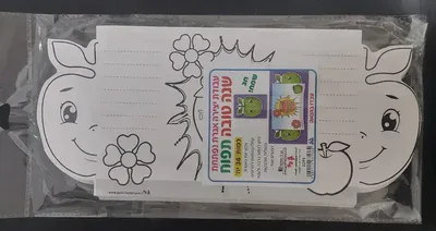 יצירה איגרת נפתחת תפוח שנה טובה <BR> 36 יח