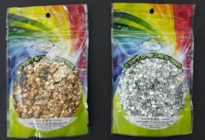 פייטים זהב/כסף <BR> בחר צבע