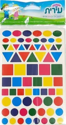 דבקיות צורות - צבעוני