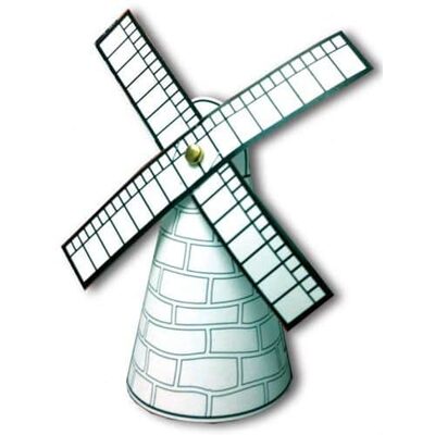 עבודת יצירה טחנת רוח 36 יח