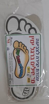 יצירה כף רגל לצביעה<BR>36 יח