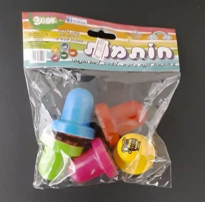 5 חותמות גומי שונות לחנוכה